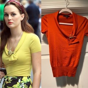 ASO Blair Waldorf Gucci top